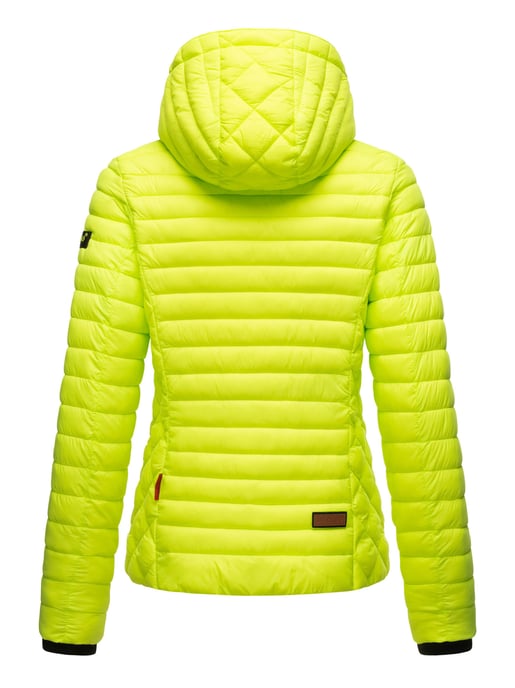 Chaqueta acolchada Marikoo Samtpfote para mujer con capucha desmontable y puños de canalé - Image 5