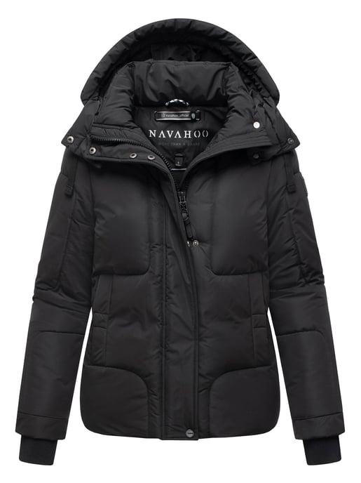 Chaqueta acolchada de mujer Navahoo Zauberlicht con forro polar y capucha - Image 1