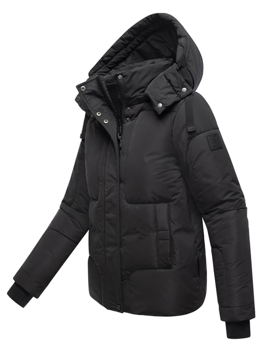 Chaqueta acolchada de mujer Navahoo Zauberlicht con forro polar y capucha - Image 2