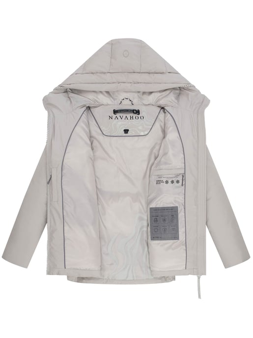 Chaqueta acolchada de mujer Navahoo Pastellzauber – cálida, moderna y femenina - Image 4