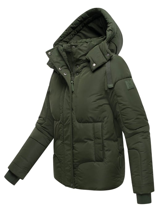 Chaqueta acolchada de mujer Navahoo Zauberlicht con forro polar y capucha - Image 2