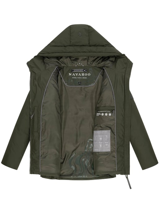 Chaqueta acolchada de mujer Navahoo Pastellzauber – cálida, moderna y femenina - Image 4