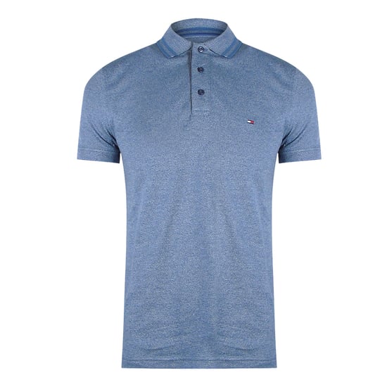 Polo Índigo Descolorido De Tommy Hilfiger - Image 1
