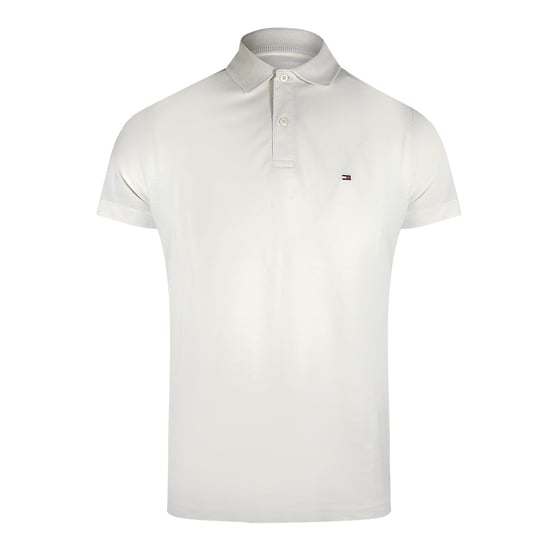 Polo Blanco Desgastado De Tommy Hilfiger - Image 1