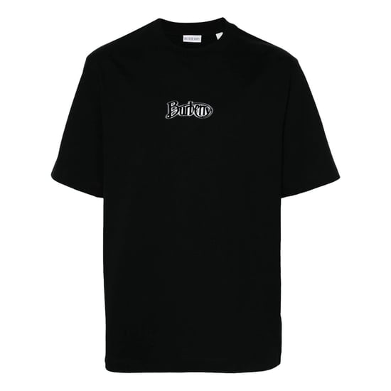 Camiseta Negra Carbón Con El Logotipo De Burberry Signature - Image 1