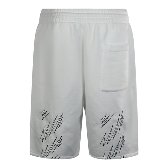 Pantalones Cortos Deportivos De Skate Off-white Stitch Diags En Blanco - Image 3
