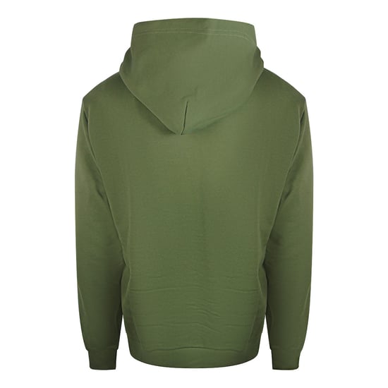Sudadera Con Capucha Verde Con El Logotipo D De Diesel - Image 2
