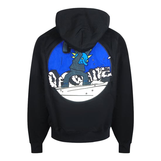 Sudadera Con Capucha Y Cremallera Off-white Hammer Skate Negra - Image 3