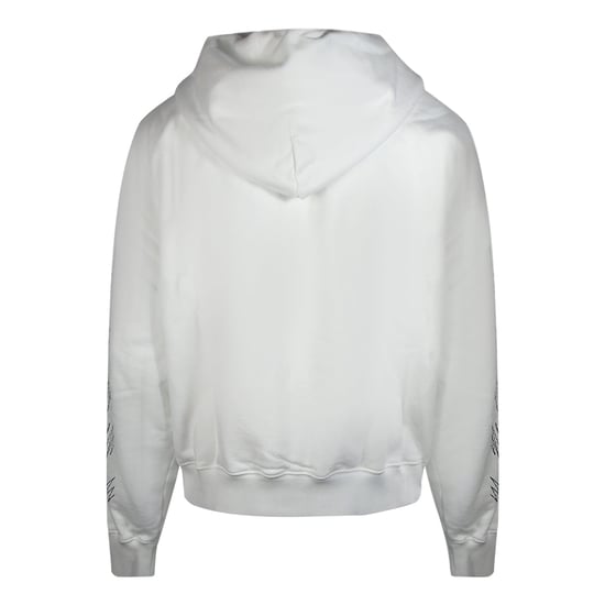 Sudadera Con Capucha Y Cremallera Off-white Stitch Diags Para Patinar En Blanco - Image 3