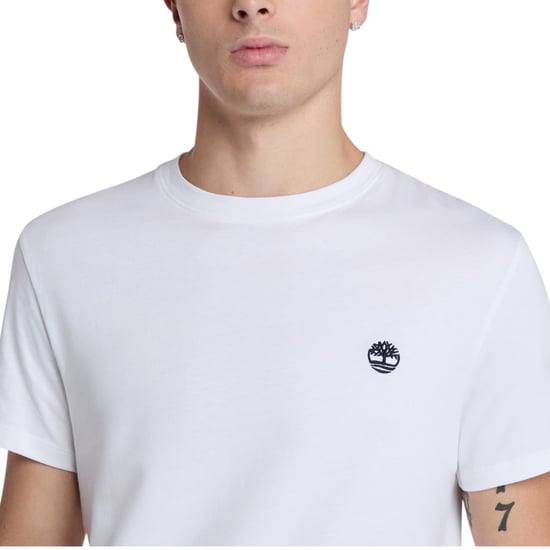 Camisetas de Hombre Timberland Clásico Logo Cuello Redondo Dunstan River Nuevas Verano - Image 5