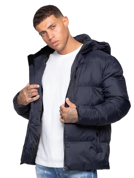 Kruze | Chaqueta Acolchada con Capucha para Hombre - Image 2