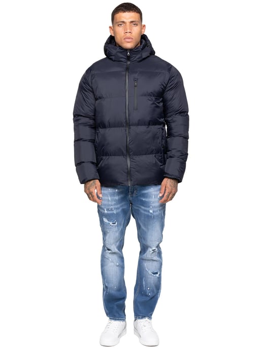 Kruze | Chaqueta Acolchada con Capucha para Hombre - Image 5