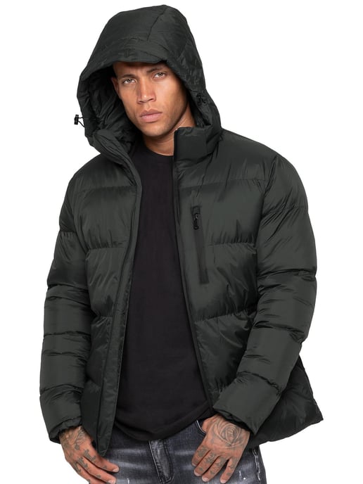 Kruze | Chaqueta Acolchada con Capucha para Hombre - Image 2