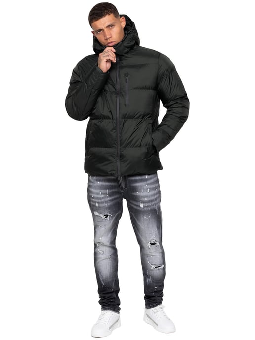 Kruze | Chaqueta Acolchada con Capucha para Hombre - Image 5