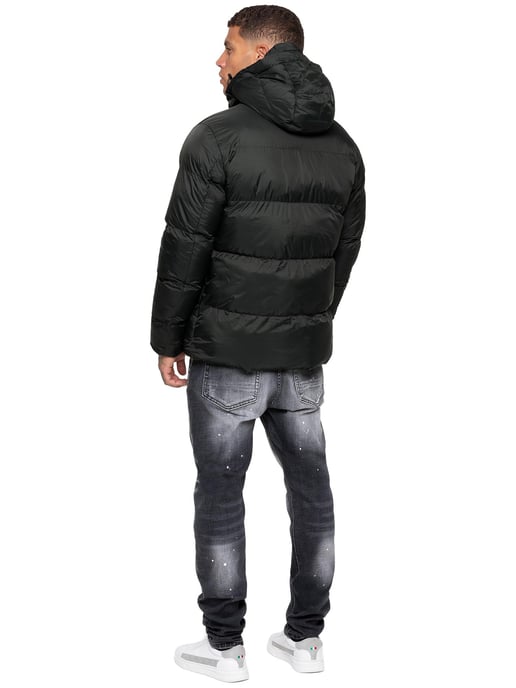 Kruze | Chaqueta Acolchada con Capucha para Hombre - Image 6
