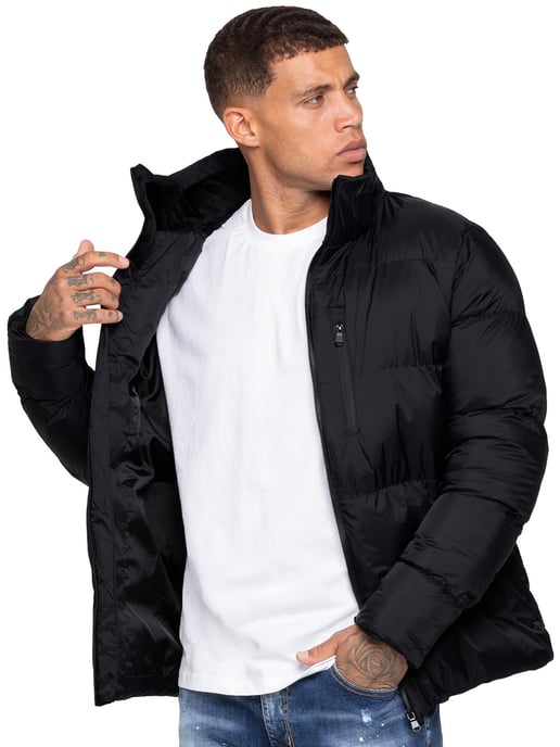 Kruze | Chaqueta Acolchada con Capucha para Hombre - Image 2