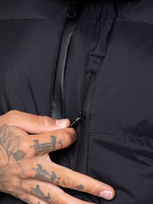 Kruze | Chaqueta Acolchada con Capucha para Hombre - Image 3