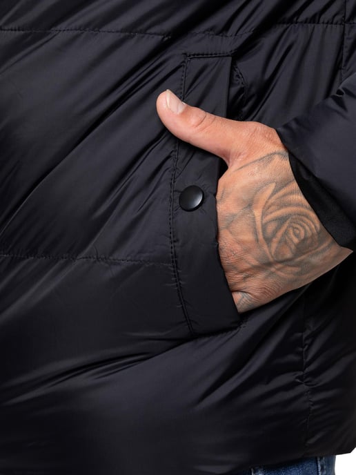 Kruze | Chaqueta Acolchada con Capucha para Hombre - Image 4
