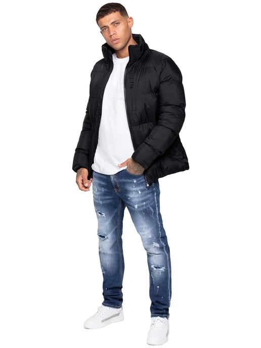 Kruze | Chaqueta Acolchada con Capucha para Hombre - Image 5