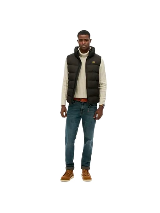 Chaqueta acolchada sin mangas Essential de Superdry para hombre - Image 2