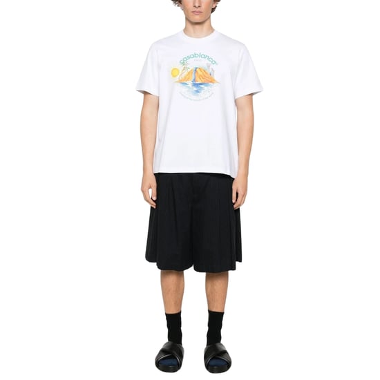 Camiseta Blanca Estampada Casablanca Oasis - Image 2