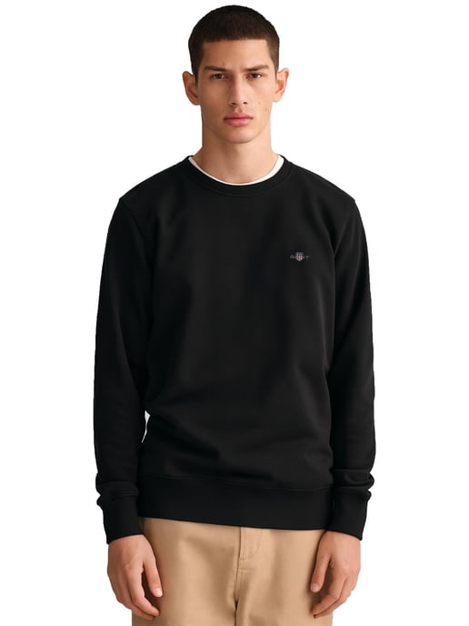 Gant | Sudadera con Cuello Redondo y Escudo para Hombre - Image 1
