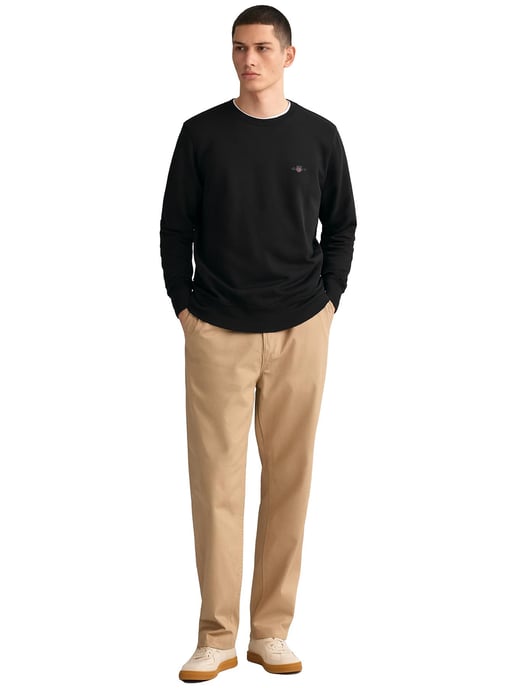 Gant | Sudadera con Cuello Redondo y Escudo para Hombre - Image 4