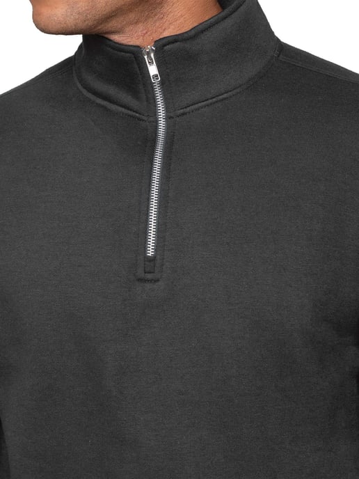Enzo Milano | Sudadera de Hombre con Media Cremallera - Image 2