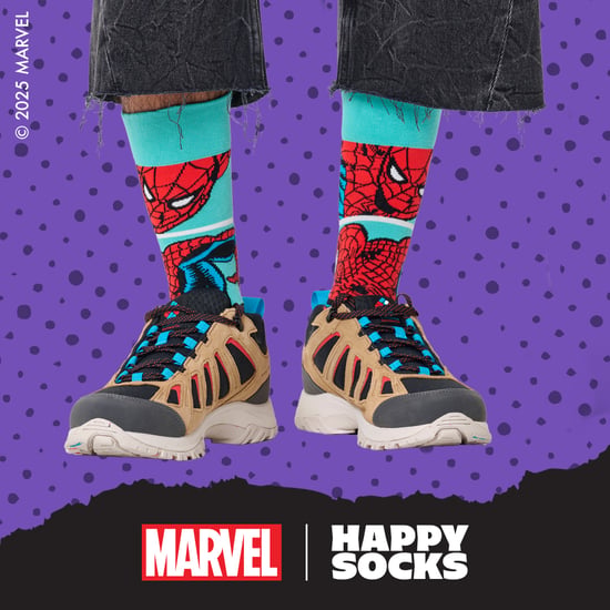 Calcetines de Novelties de Hombre Marvel Web-Slinger | Idea de Regalo - Image 4