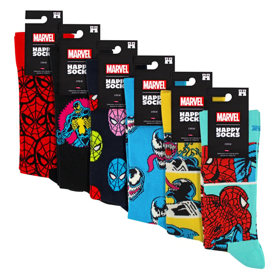 Paquete de 6 Calcetines de Spider-Man | Calcetines Originales | Idea de Regalo - Image 2