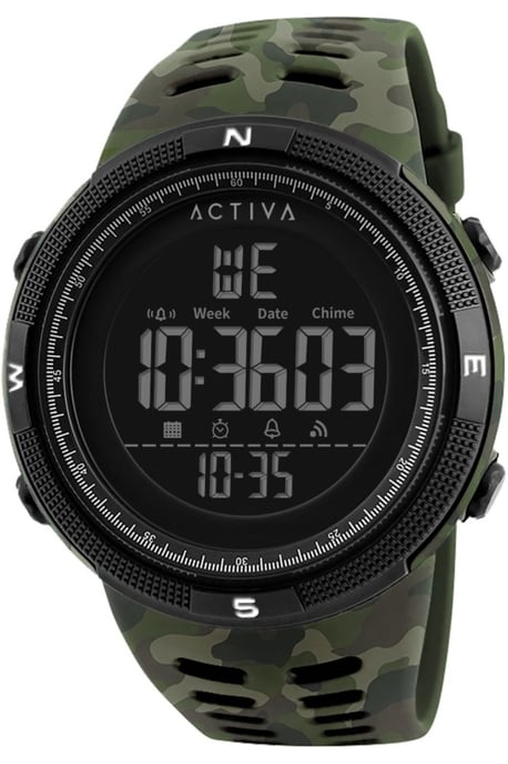 Activa x Invicta Digital ACW1915MC-001 Reloj para Hombre Cuarzo - 50mm - Image 1
