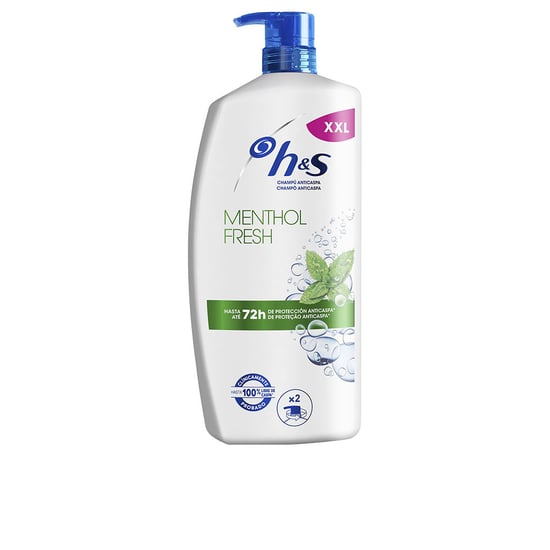 H&s Menthol Fresh Champú Anticaspa Dosificador 1000 ml - Image 1