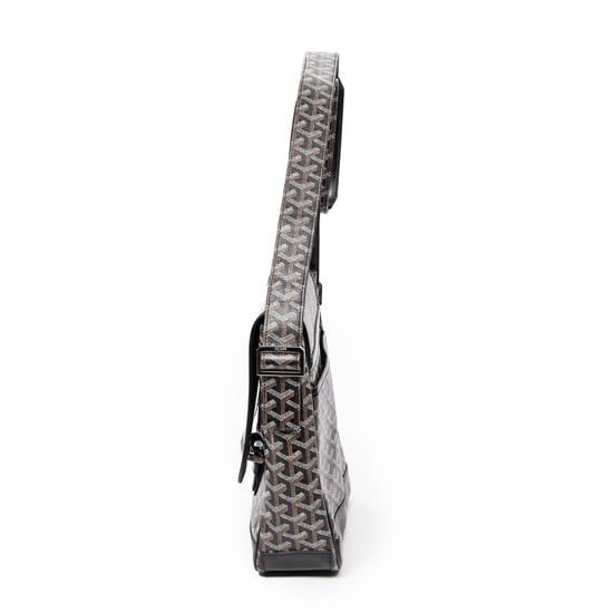 Goyard Grand Bleu MM en Negro Lona recubierta - Image 3