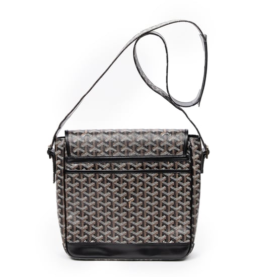 Goyard Grand Bleu MM en Negro Lona recubierta - Image 5