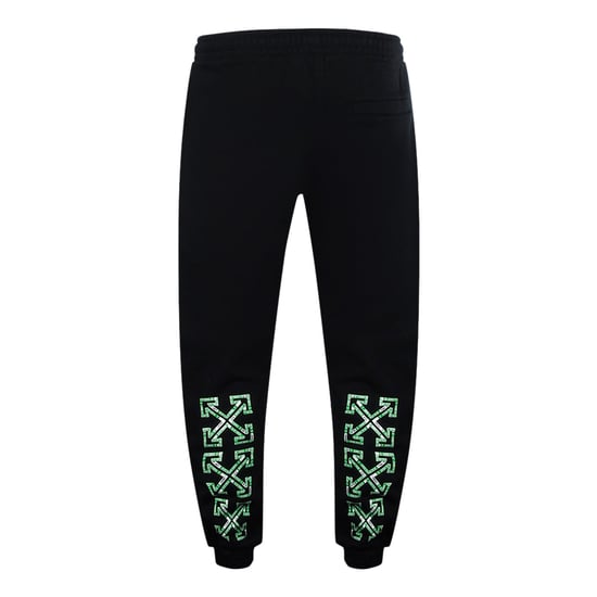 Pantalón Deportivo Ajustado Y Corto Con Flechas De Off-white Tape, Negro - Image 3