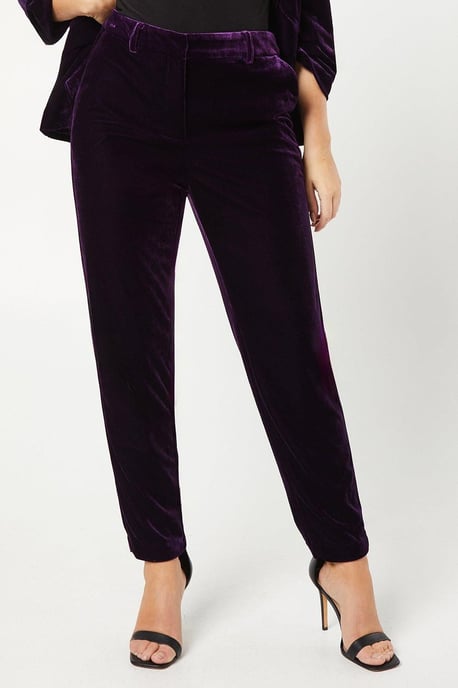 Velvet Tailored Trouser - Image 1