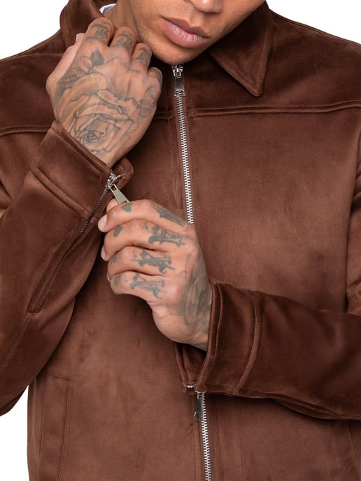 Enzo Milano | Chaqueta de Suede para Hombres - Image 3
