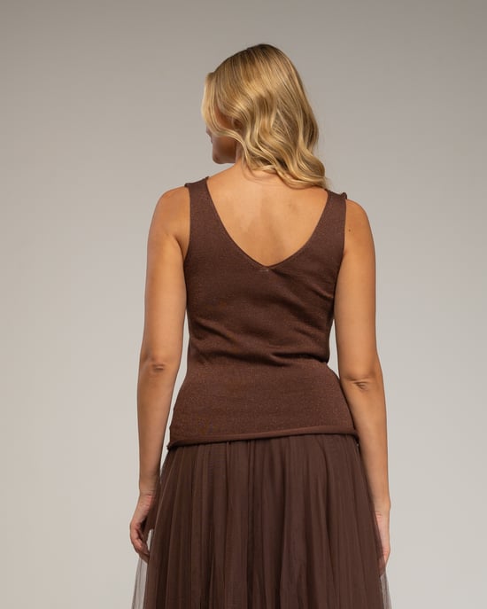 Top de punto con Lurex - Image 2