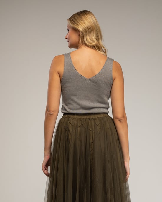 Top de punto con Lurex - Image 2