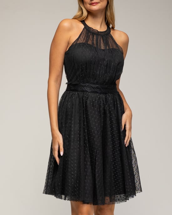Vestido midi en corte A - Image 4