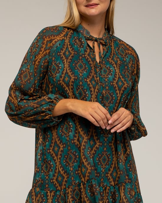 Vestido con estamampado geométrico - Image 4