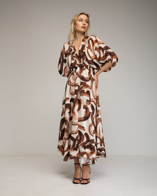Vestido maxi estampado - Image 2