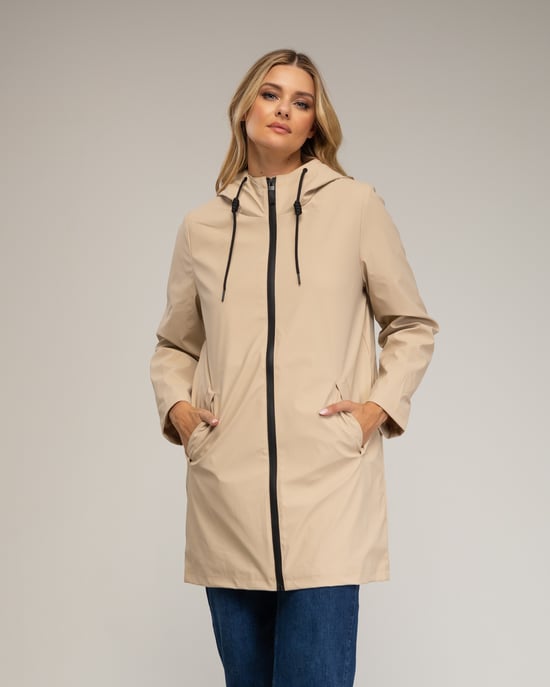 Chubasquero impermeable con capucha - Image 2