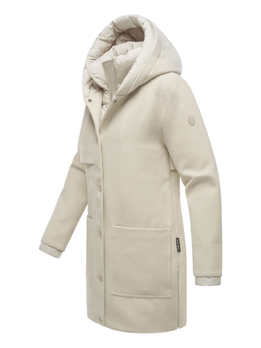 Navahoo Flauschwunder abrigo de invierno para mujer con cuello desmontable - Image 2