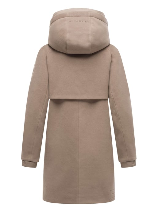 Navahoo Flauschwunder abrigo de invierno para mujer con cuello desmontable - Image 3