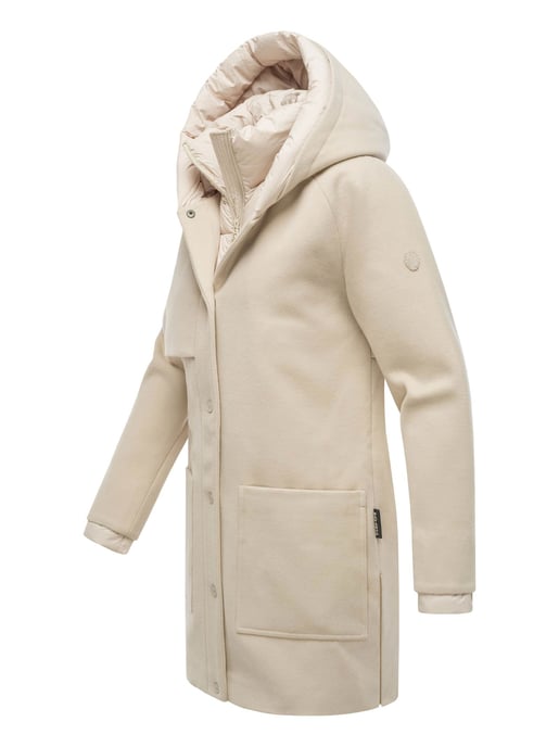 Navahoo Flauschwunder abrigo de invierno para mujer con cuello desmontable - Image 2