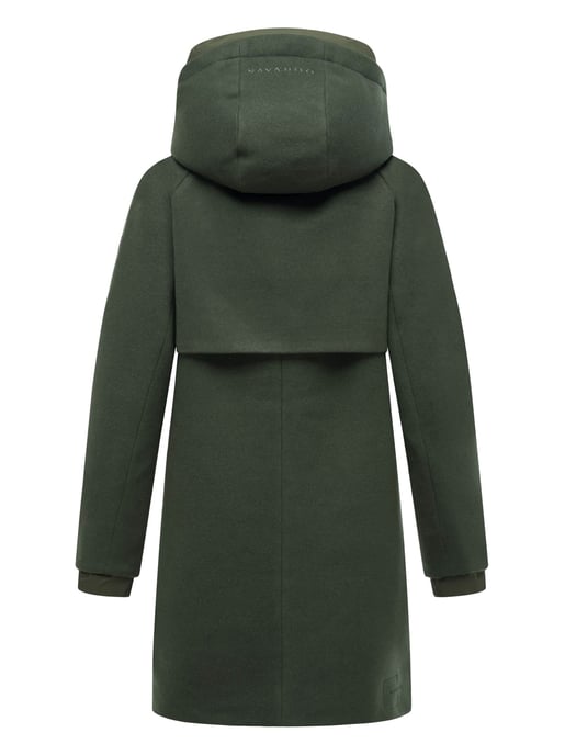 Navahoo Flauschwunder abrigo de invierno para mujer con cuello desmontable - Image 3