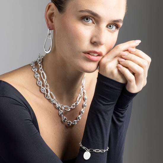 Pendientes de rodio de Luxenter - Salsah - Image 2