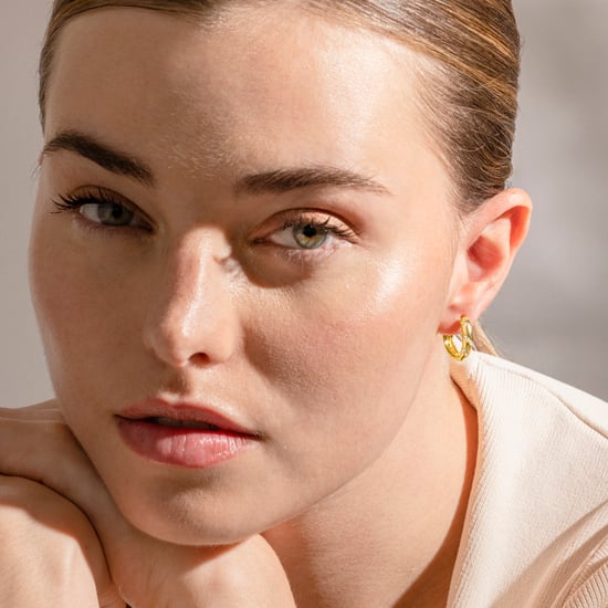 Pendientes Luxenter con zirconia brillante acabado en oro de 18K - Lionvi - Image 2