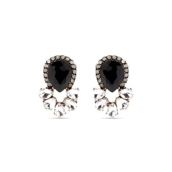 Pendientes Luxenter con cristal multicolor y acabado en oro de 18k - Likore - Image 1